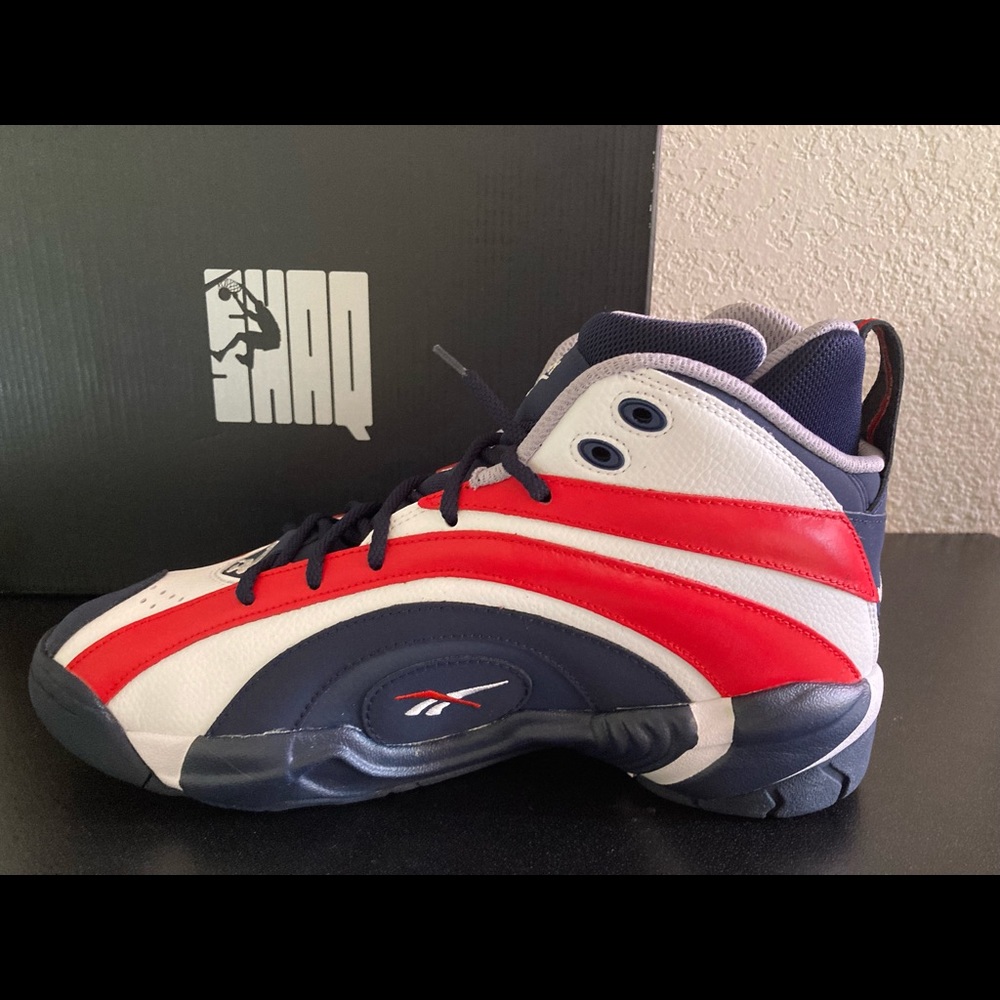 🔥HOST PICK🔥 NEW REEBOK SHAQ SHAQNOSIS SZ 12 BASKETBALL ATHLETIC SNEAKERS SHOES - Picture 13 of 15